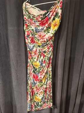 Floral Maxi Dress in Multi-Color